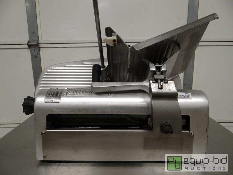 lot 1066 image: Hobart Meat Slicer Model1812 Has Built In Sh...