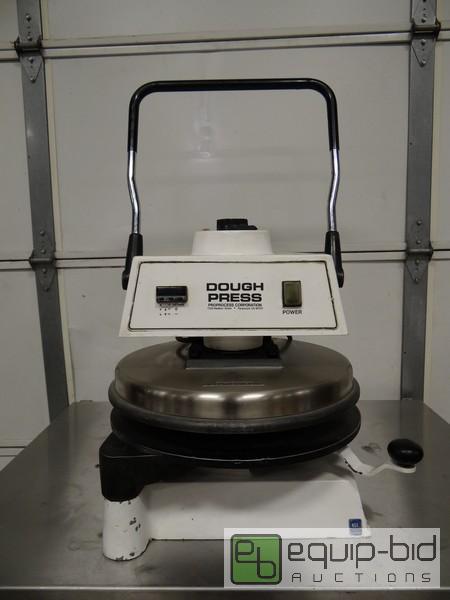 lot 1067 image: Dough Pro Pizza Dough Press ModelDP1100 120v...