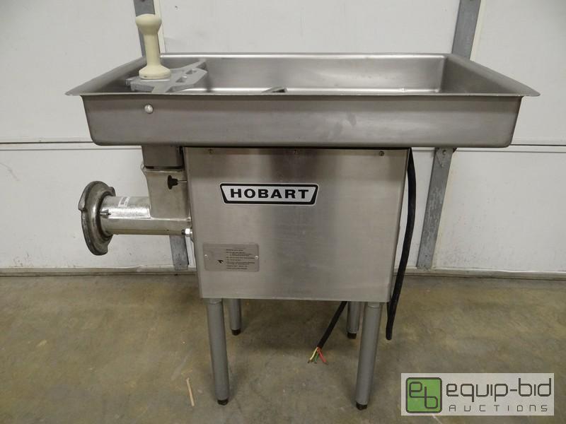 lot 1072 image: Hobart Meat Grinder Model4732A 200V 3Ph 3Hp...