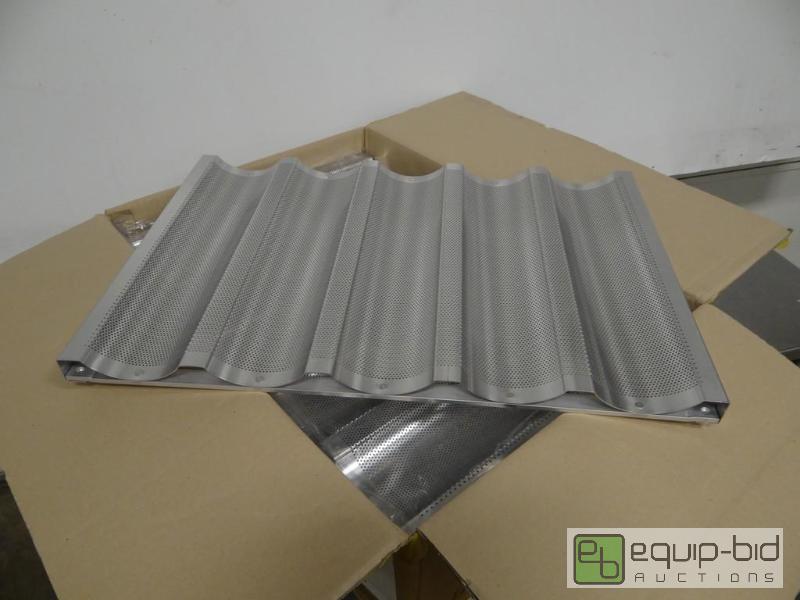 lot 1164 image: (6) Brand New French Bread Loaf Pans...