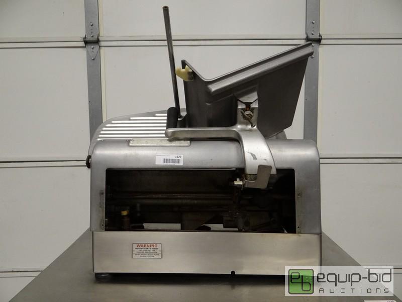 lot 1227 image: Hobart Meat Slicer Model 17123 115V 1Ph...