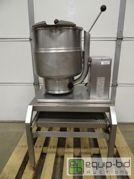 lot 1228 image: Steam Jacketed Kettle on Stand...