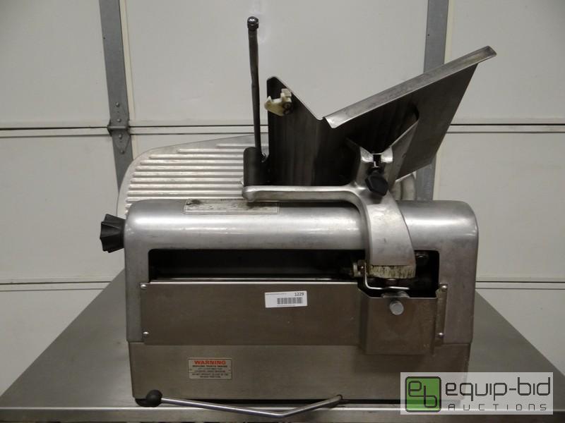 lot 1229 image: Hobart Meat Slicer Model 17123 115V 1Ph...