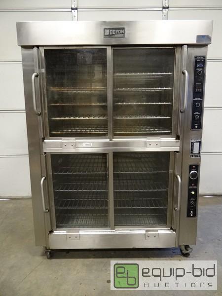 lot 1232 image: Doyon Double Stack Oven ModelJAOP-10 120-208...
