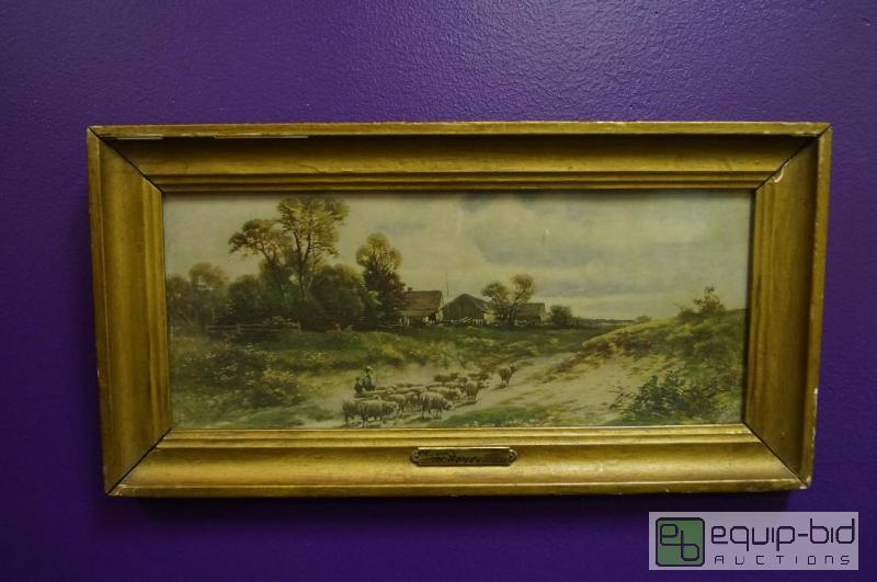lot 7000 image: Carl Weber  Along the Potomac  Very old Fra...