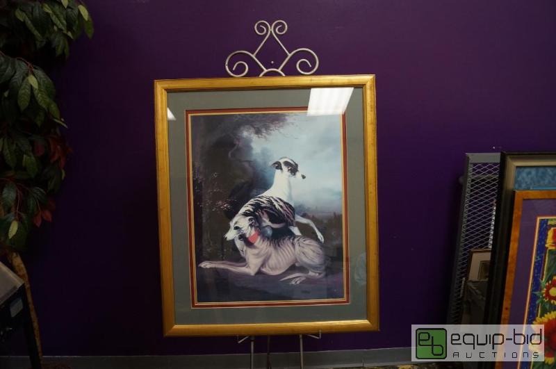 lot 7026 image: Large Dogs (maybe Gray-hounds but TBD) Pictur...