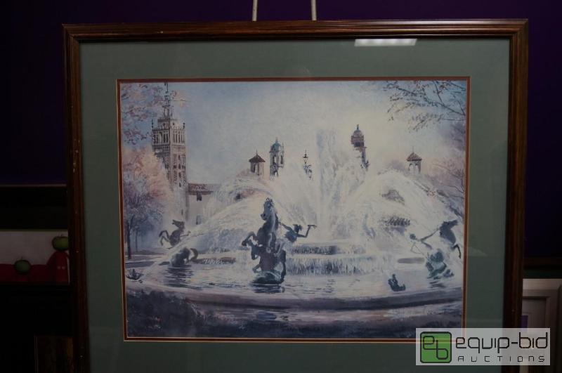 lot 7057 image: J R Hamil  308950  J C Nichols Fountain  ...