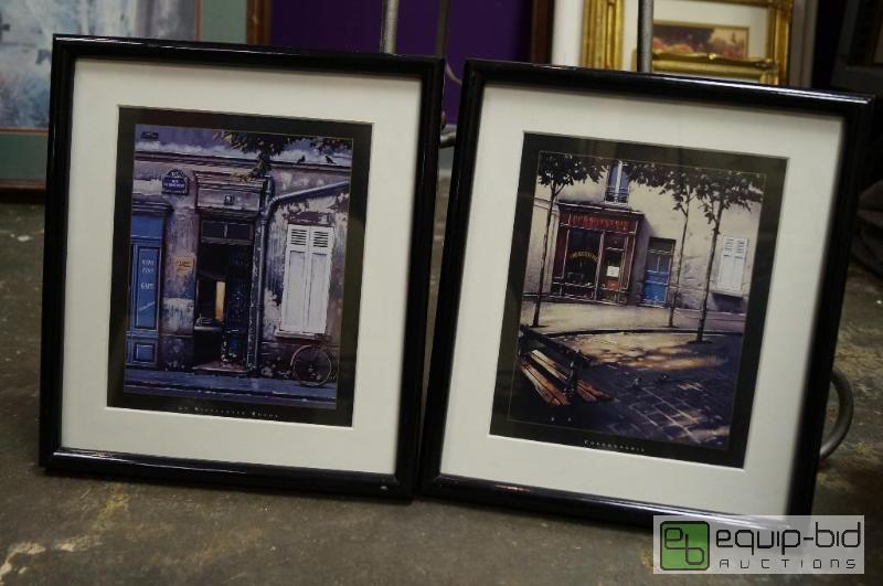 lot 7058 image: 2 Pix  Cordonnerie and La Bicyclette Rouge S...