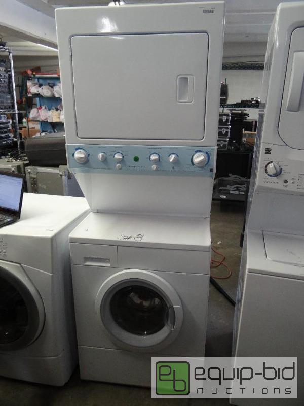 lot 1026 image: Frigidaire Gallery Series Stacked Washer and Dryer Combo
