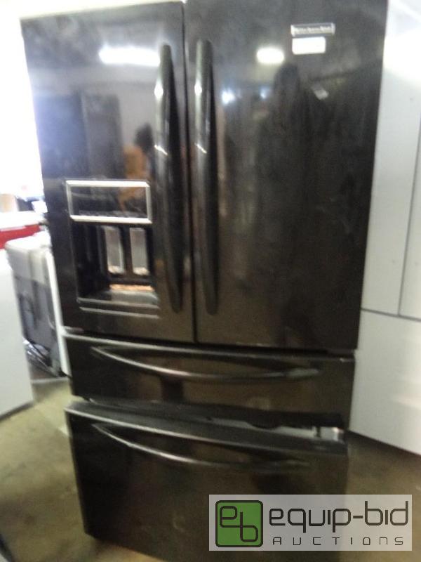 lot 52 image: Kitchen  Aid French Door Refrigerator