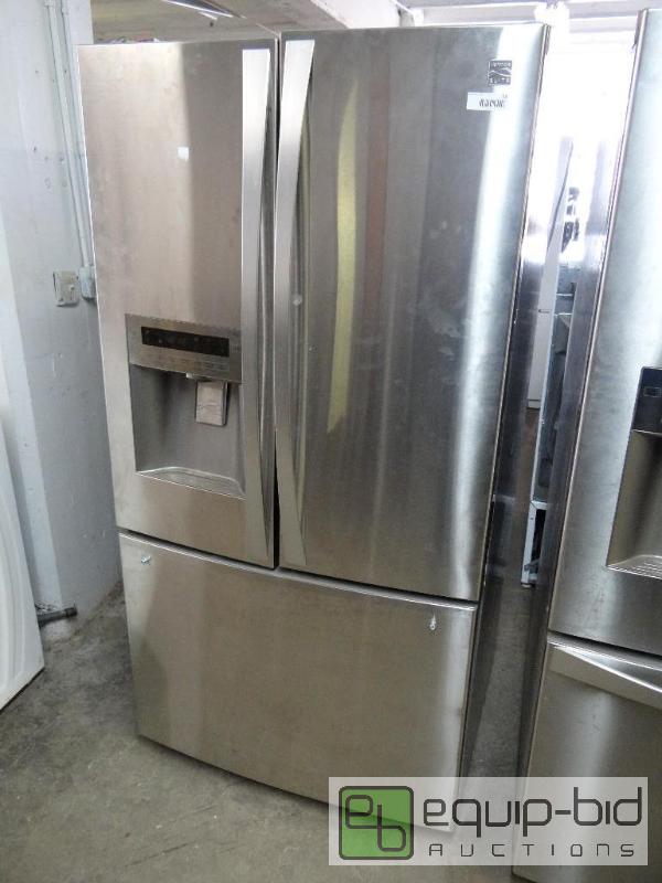 lot 59 image: Kenmore Elite Stainless French Door Refrigerator