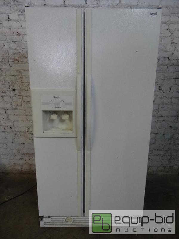 lot 67 image: Whirlpool Side By Side Refrigerator
