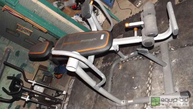 lot 888 image: inverted upside down workout machine also giv...