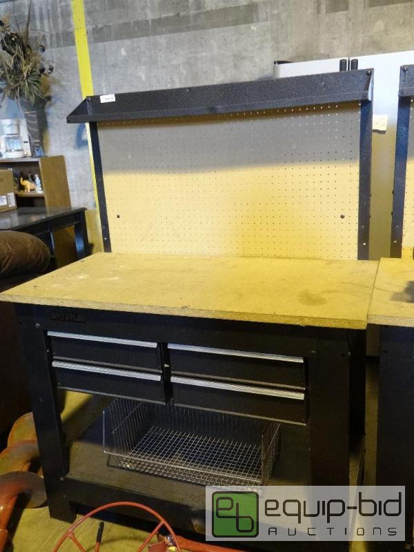 lot 1240 image: Waterloo Worktop Table Bench