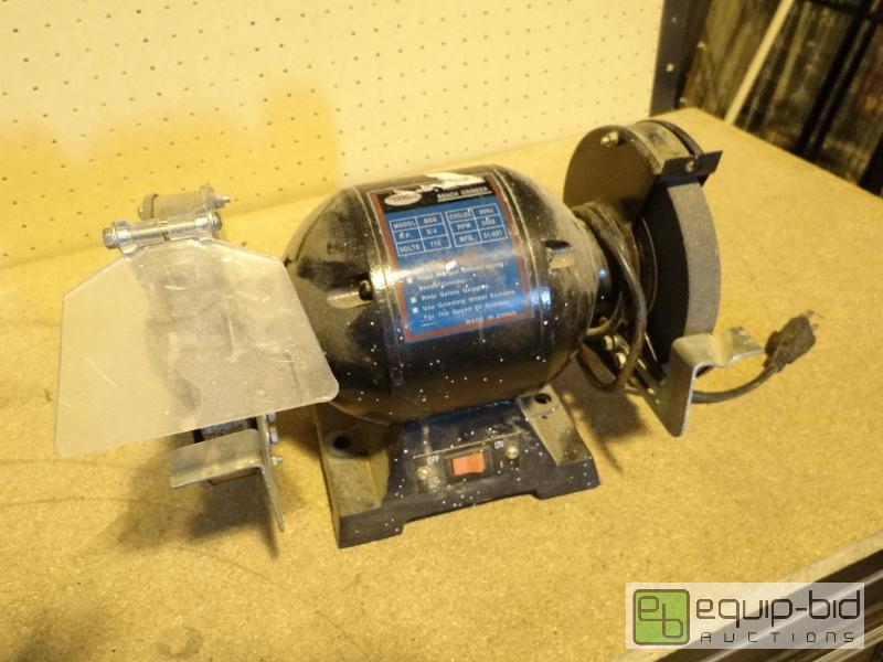 lot 1243 image: Six Inch Electric Bench Grinder