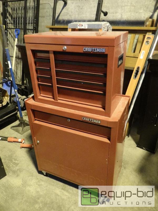 lot 1260 image: Craftsman Six Drawer Tool Chest