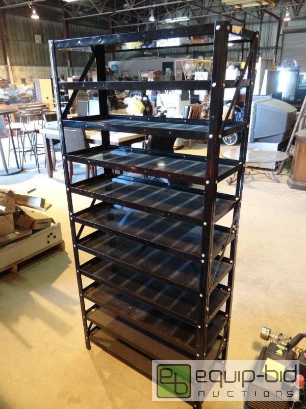 lot 1266 image: Metal Storage Shelf