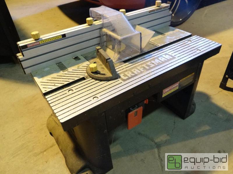 lot 1269 image: Craftsman Professional Table Router