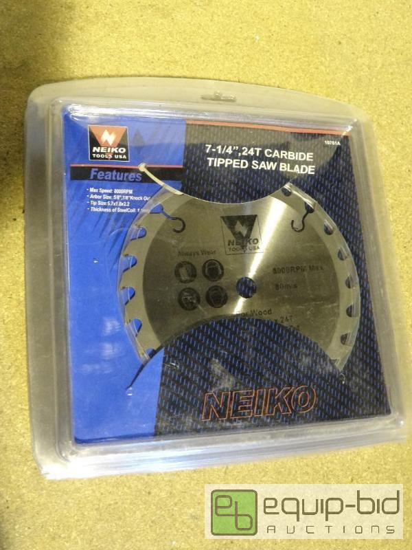 lot 1276 image: Carbide Tipped Saw Blades