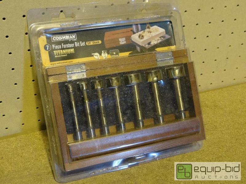 lot 1280 image: Columbian Piece Forstner Bit Set