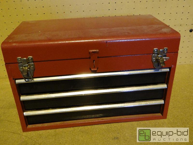 lot 1292 image: Three Drawer Tool Chest