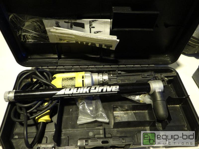 lot 1304 image: Dewalt Quick Drive with Case