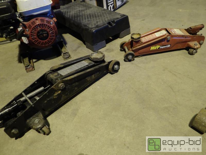 lot 1313 image: Lot of (2) Hydraulic Floor Jacks