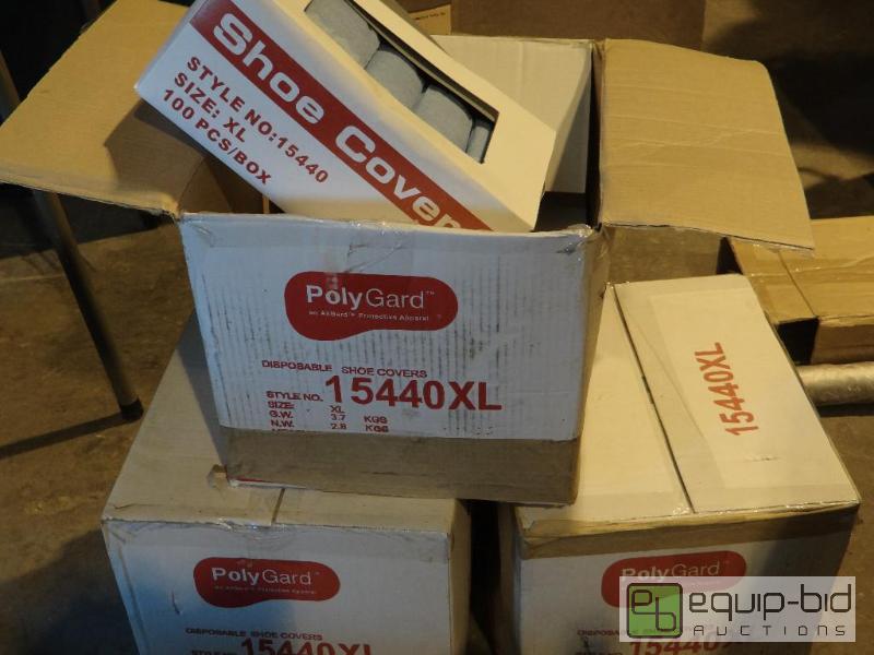 lot 1326 image: Polygard Disposable Shoe Covers