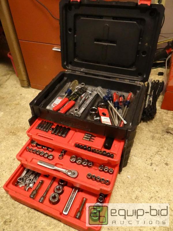lot 1344 image: Craftsman Three Drawer Tool Case