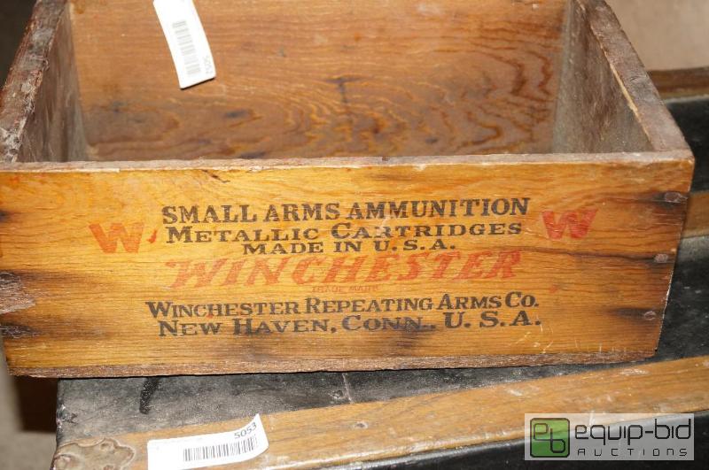 Winchester 250 Wood Ammo Box 15X9.5X5.25 
