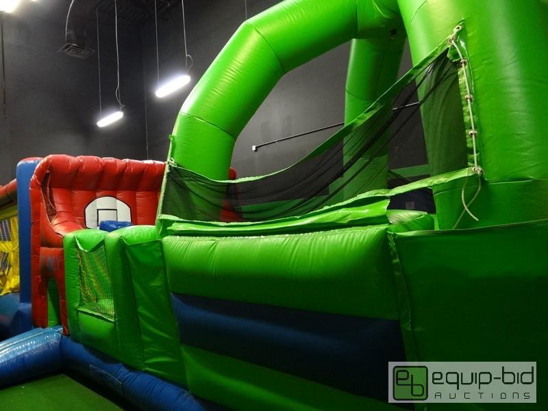 lot 510 image: Moonwalk Inflatables Bounce House  Model 6763...