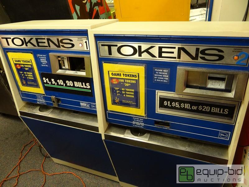 lot 550 image: (2) Bill Token Changer  Made By Rowe Internat...