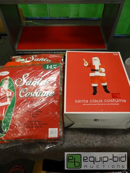 lot 572 image: (3) Santa Costumes...