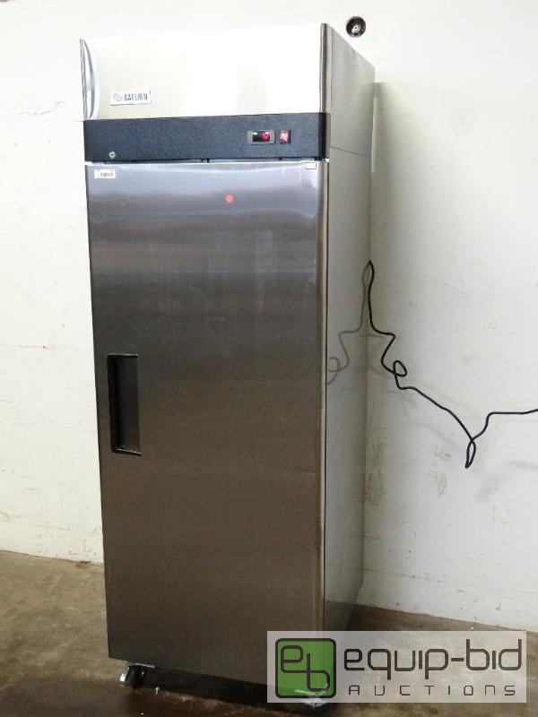 lot 1005 image: Saturn Single Door Stainless Steel Freezer