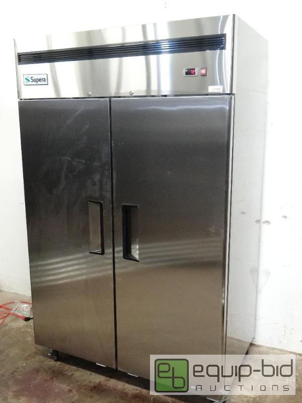 lot 1010 image: Supera (R2R-1) - 52 Solid Door Reach-In Refrigerator