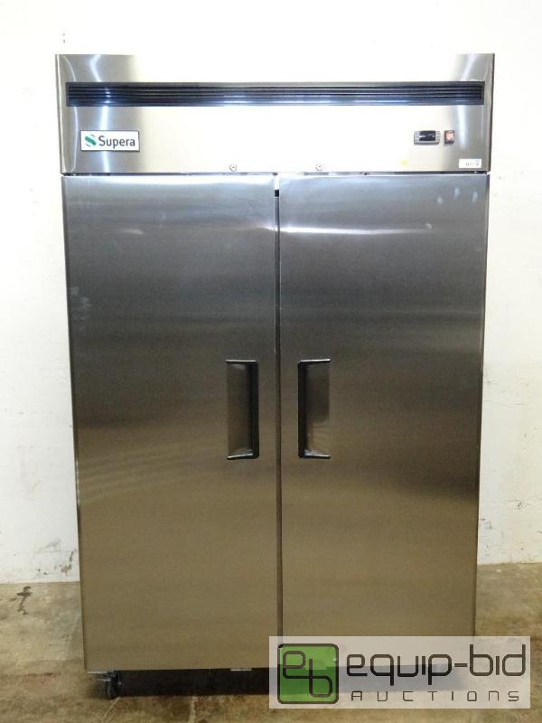 lot 1011 image: Supera (R2R-1) - 52 Solid Door Reach-In Refrigerator