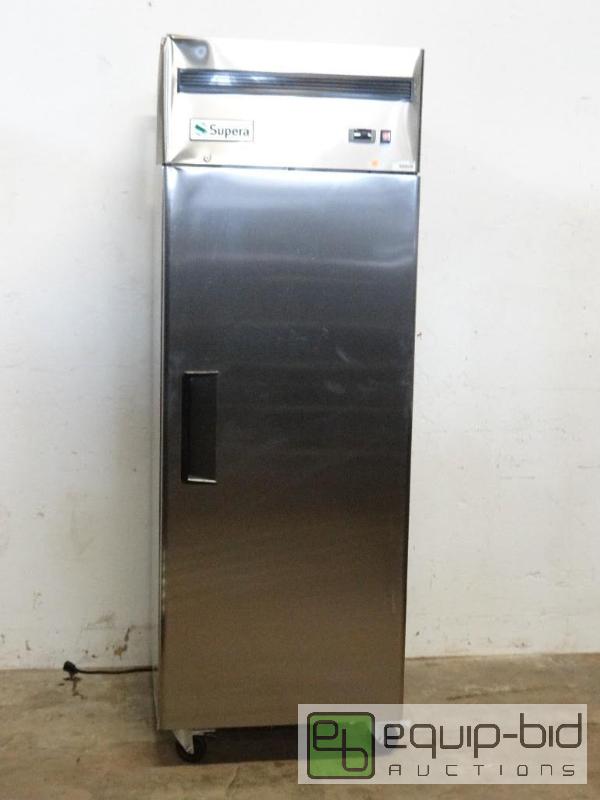 lot 1019 image: Supera Single Door Stainless Steel Cooler