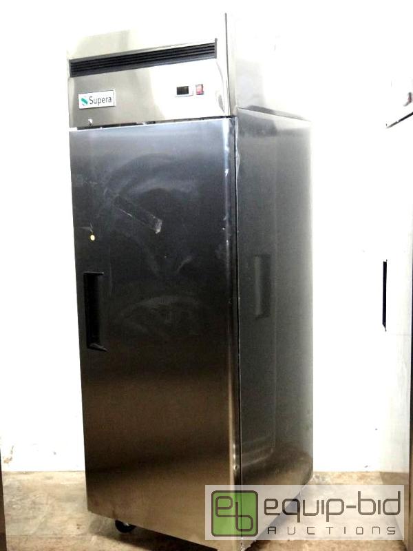 lot 1021 image: Supera Single Door Stainless Steel Cooler