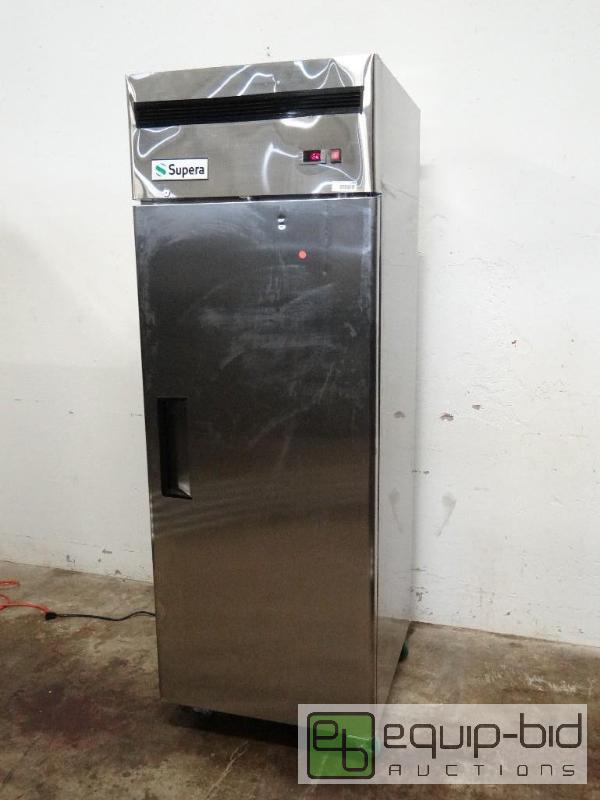 lot 1040 image: Supera Single Door Stainless Steel Cooler