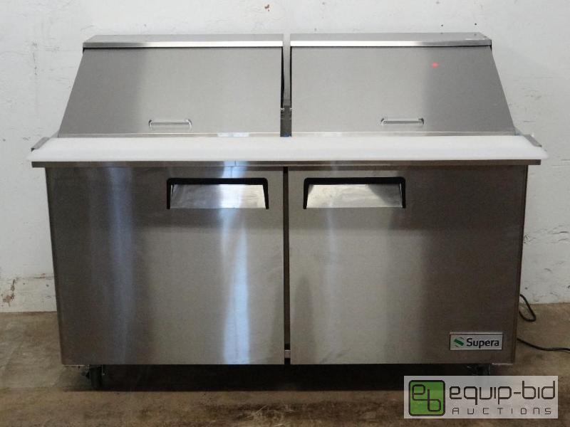 lot 1047 image: Supera Refrigerated Mega Top Prep Table