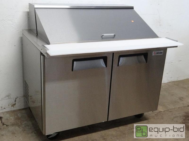 lot 1049 image: Saturn Refrigerated Mega Top Prep Table