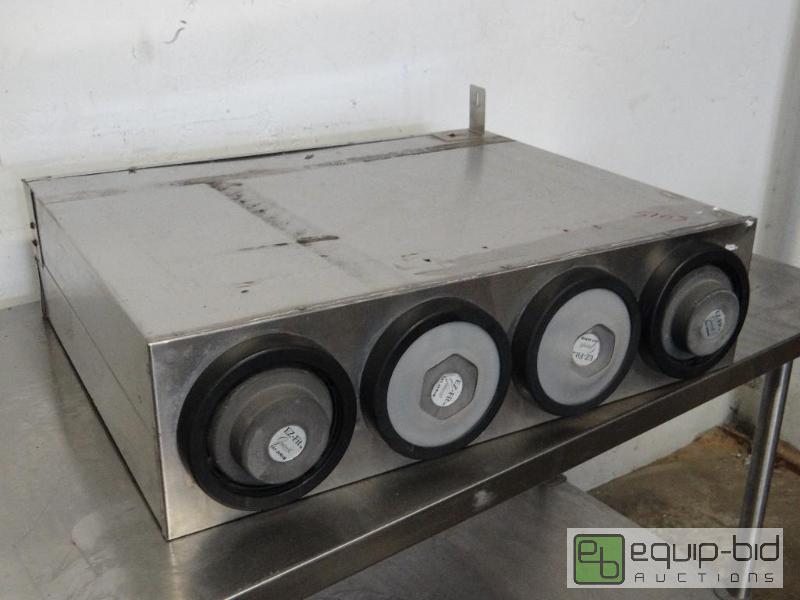 lot 1122 image: San Jamar Stainless 4 Selection Cup Dispenser