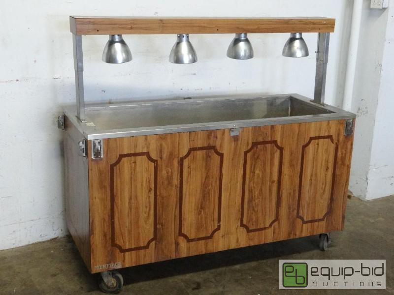 lot 1129 image: Duke Refrigerated and Lighted Buffet Line