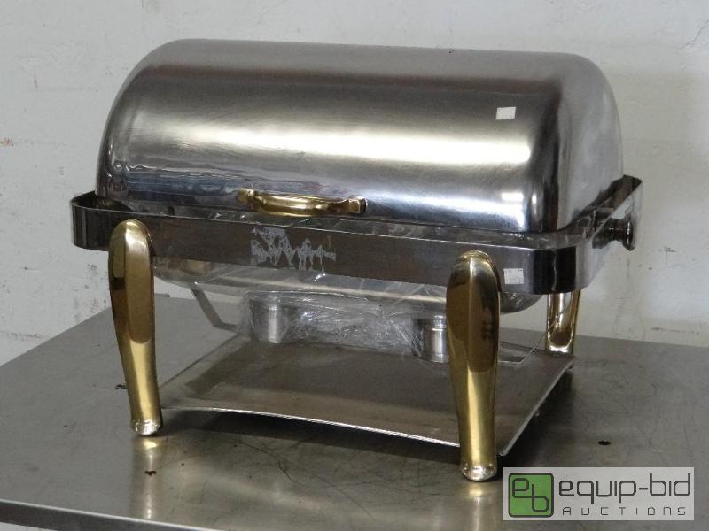 lot 1156 image: Carlisle Polished Stainless Chafing Dish