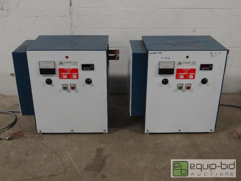 lot 1200 image: (2) Aldonex Water Cooled Rectifiers