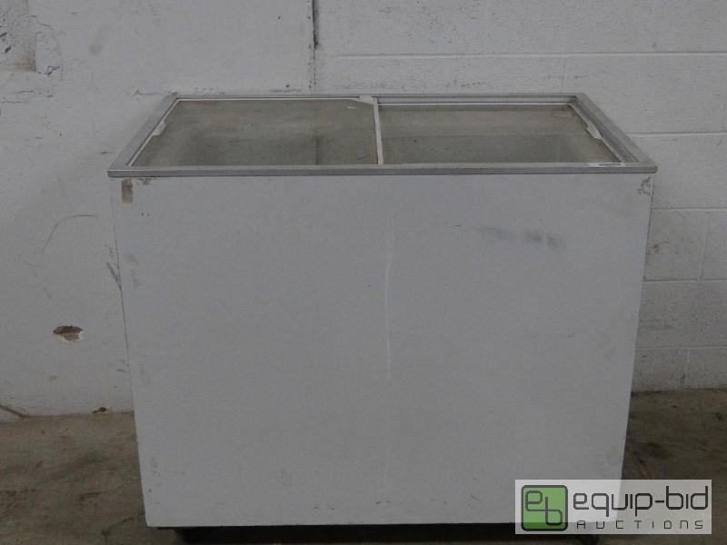 lot 1201 image: Refrigerated Merchandising Reach In Freezer