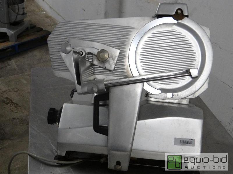lot 1216 image: Univex MeatCheese Slicer w Sharpener