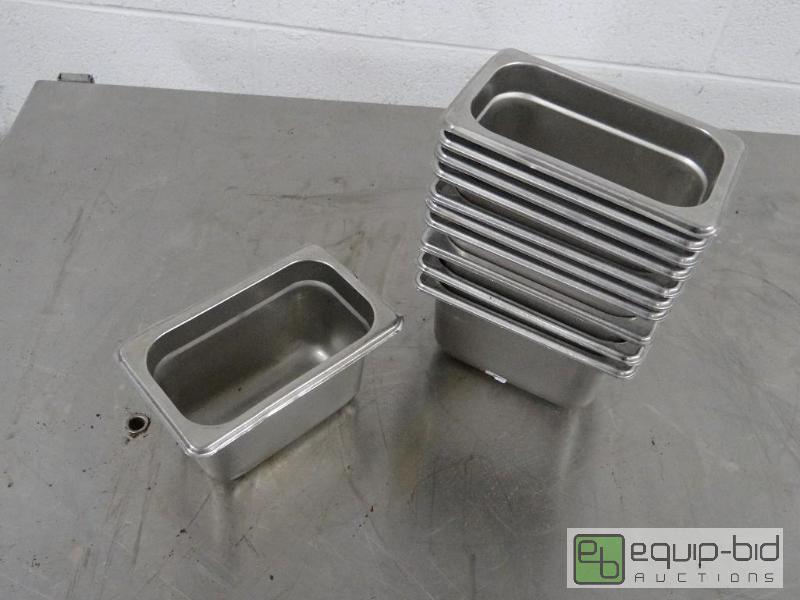 lot 1228 image: (11) Ninth Size 4in Deep Pans