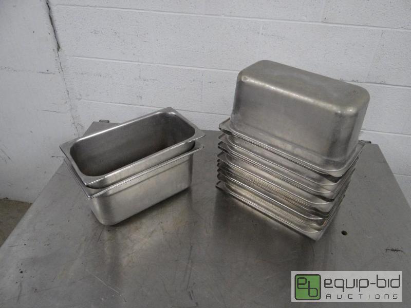 lot 1231 image: (13) Third Size 6in Deep Pans