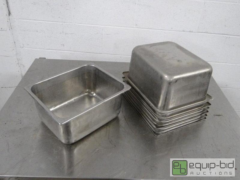 lot 1233 image: (7) Half Size 6in Deep Pans